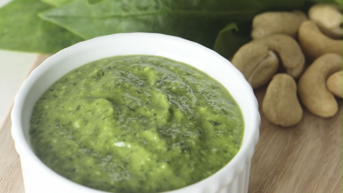 Sốt Pesto chay