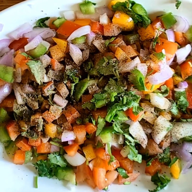 Bước 4 Thành phẩm Salad rau củ
