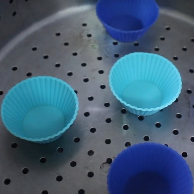 Bước 5 Hấp bánh Bánh bò gạo lứt