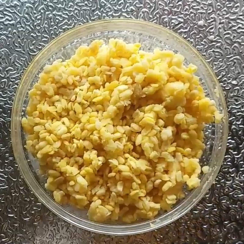 Bước 3 Hấp đậu Xôi cuộn 3 màu