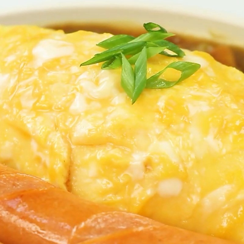 Bước 5 Hoàn thành Cơm cà ri xúc xích