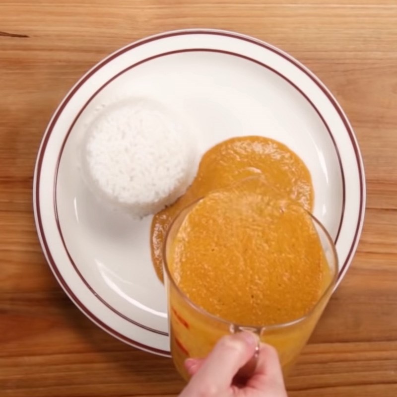 Bước 6 Hoàn thành Cơm cà ri thịt ba chỉ