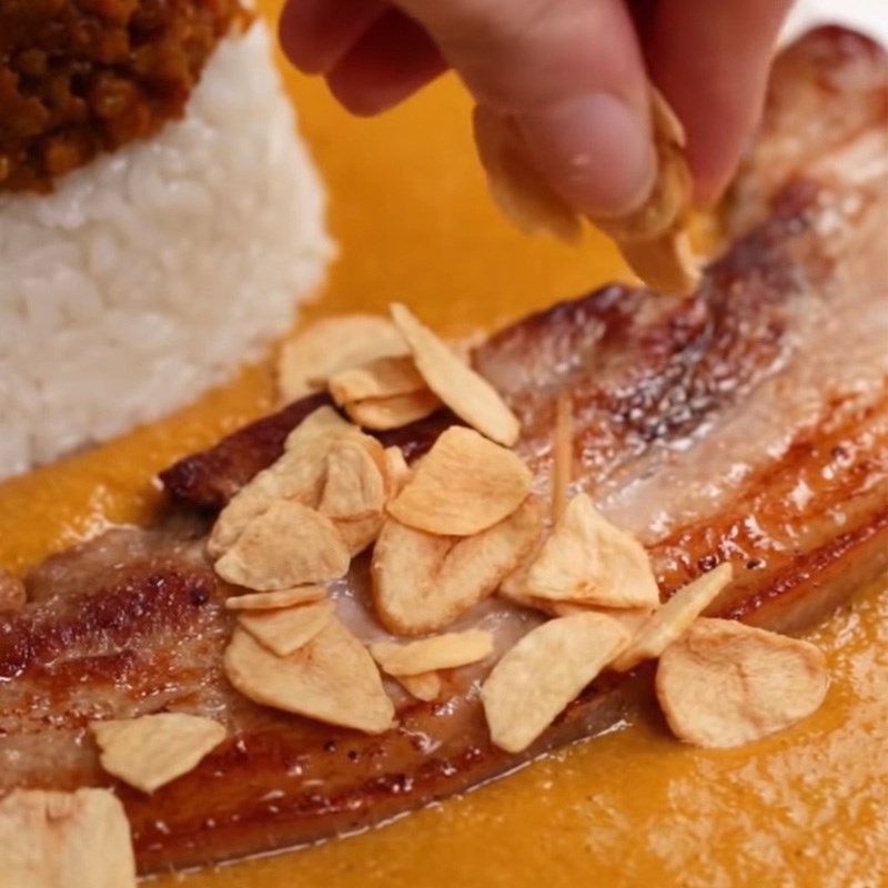 Bước 6 Hoàn thành Cơm cà ri thịt ba chỉ