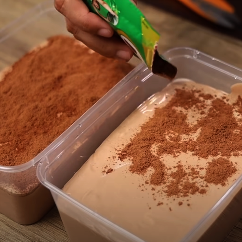 Bước 2 Hoàn thành Kem milo