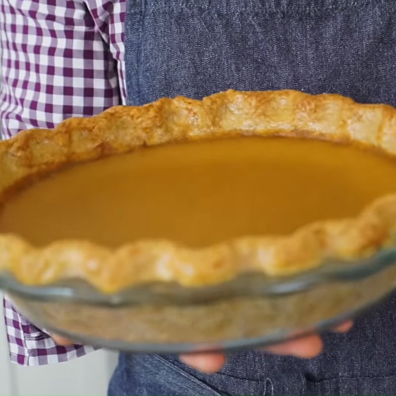 Bước 6 Nướng bánh Bánh bí đỏ (Pumpkin pie)