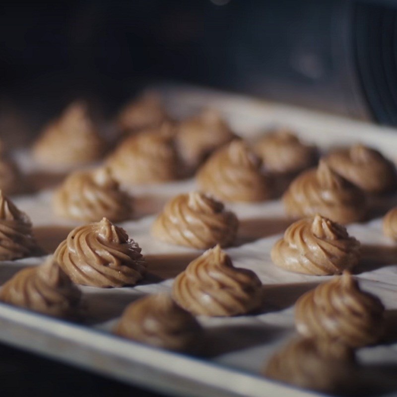 Bước 3 Nướng bánh Bánh su gạo lứt