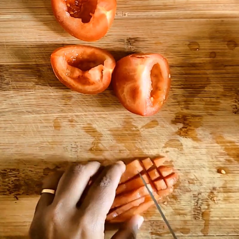 Bước 2 Sơ chế các loại rau củ khác Salad rau củ