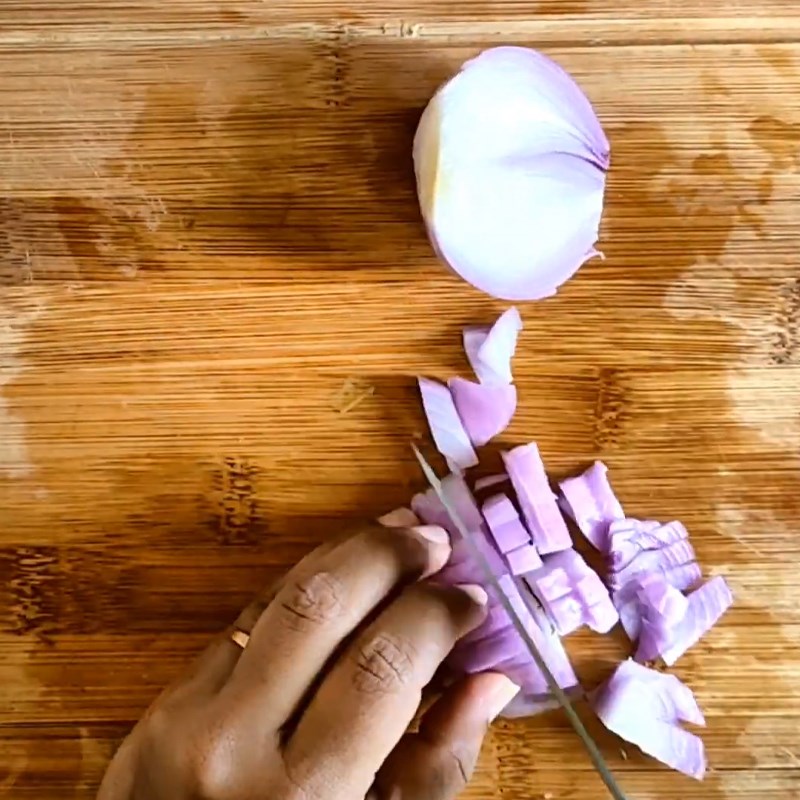 Bước 2 Sơ chế các loại rau củ khác Salad rau củ