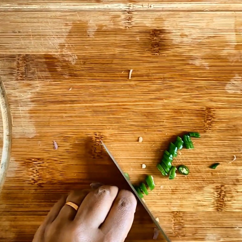 Bước 2 Sơ chế các loại rau củ khác Salad rau củ