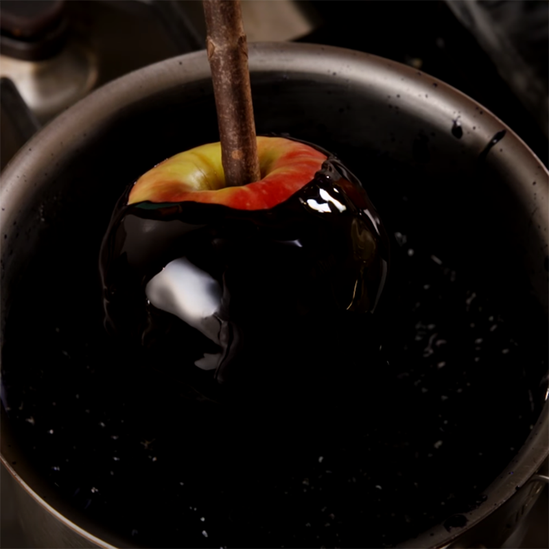 Bước 2 Tạo hình Táo độc bọc đường