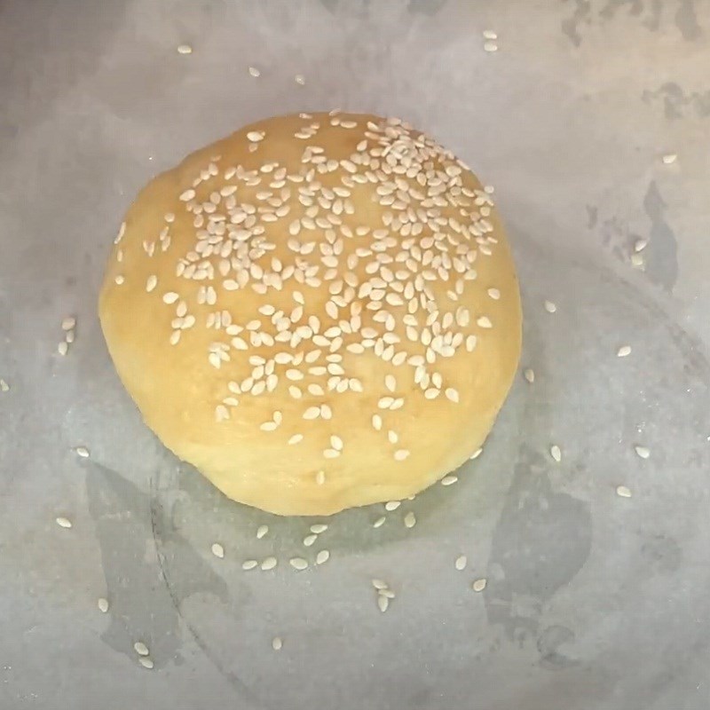 Bước 3 Tạo hình bánh Vỏ bánh hamburger keto