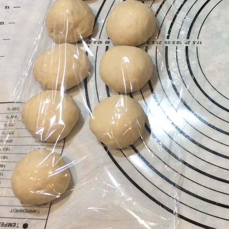 Bước 5 Tạo hình bánh bao Bánh bao nhân đậu đen