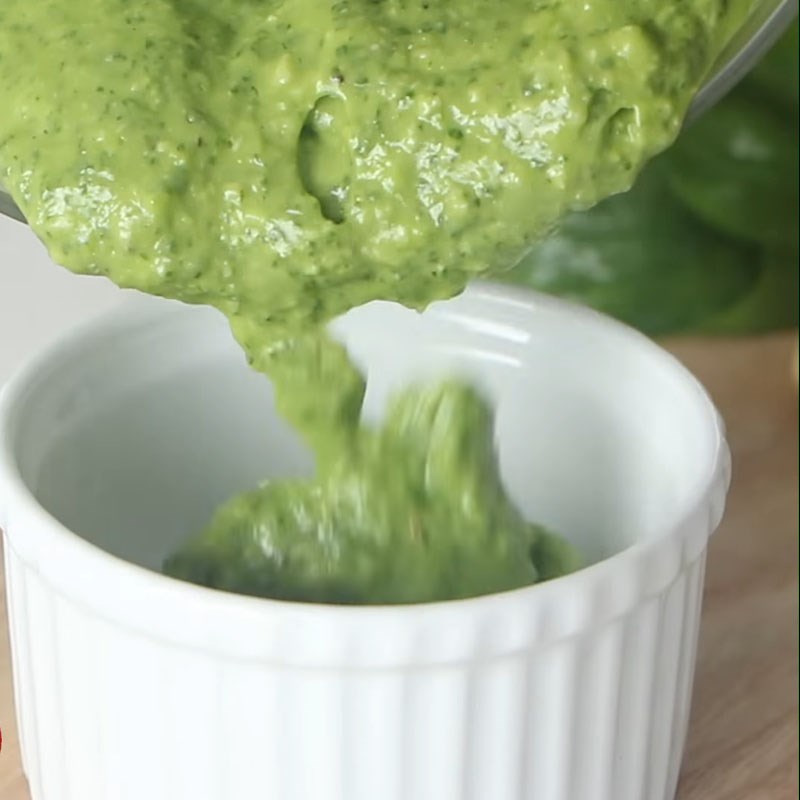 Bước 2 Thành phẩm Sốt Pesto chay