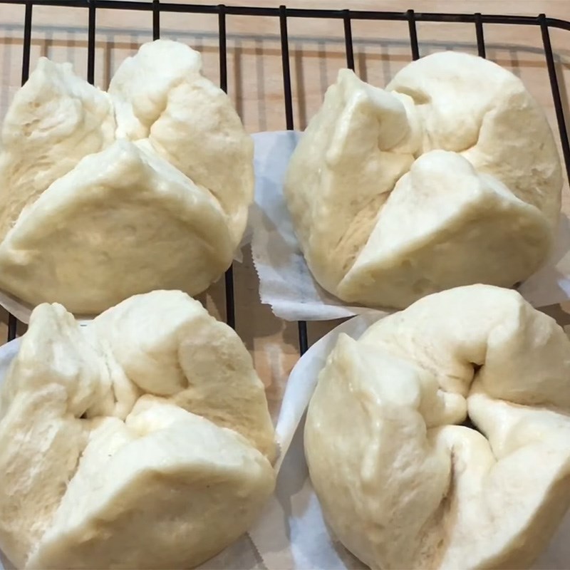 Bước 7 Thành phẩm Bánh bao nhân đậu đen