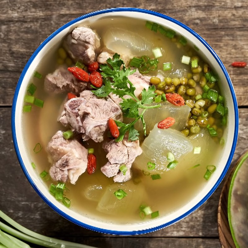 Bước 8 Thành phẩm Canh nha đam nấu sườn