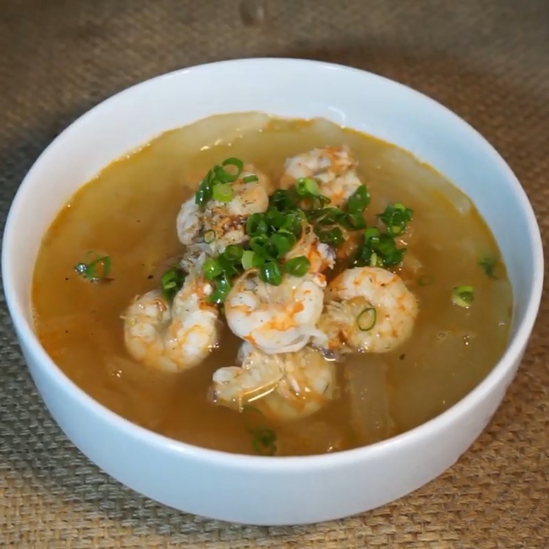 Bước 6 Thành phẩm Canh nha đam nấu tôm