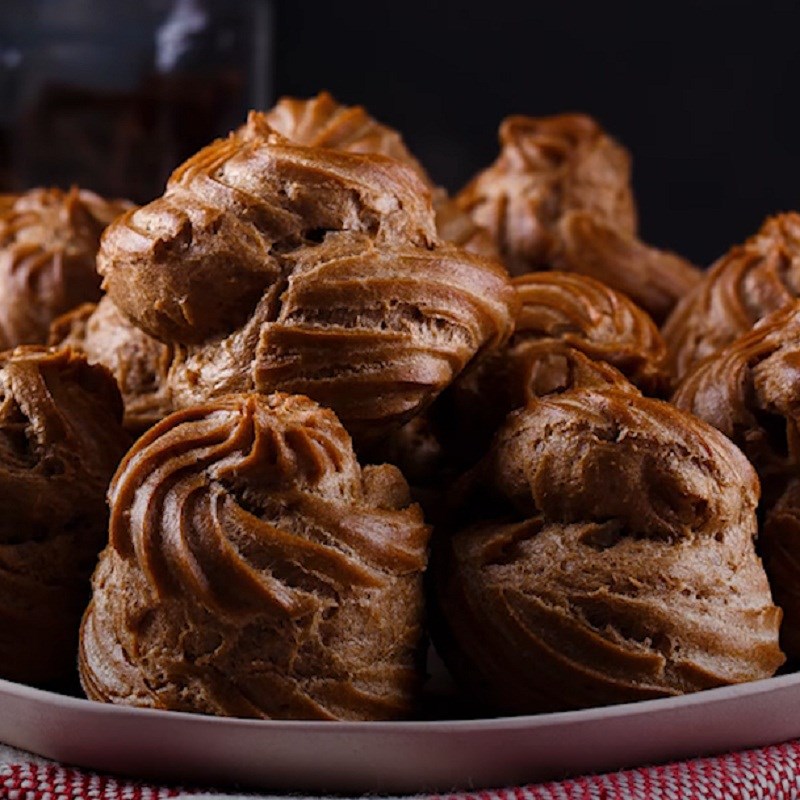 Bước 6 Thành phẩm Bánh su gạo lứt