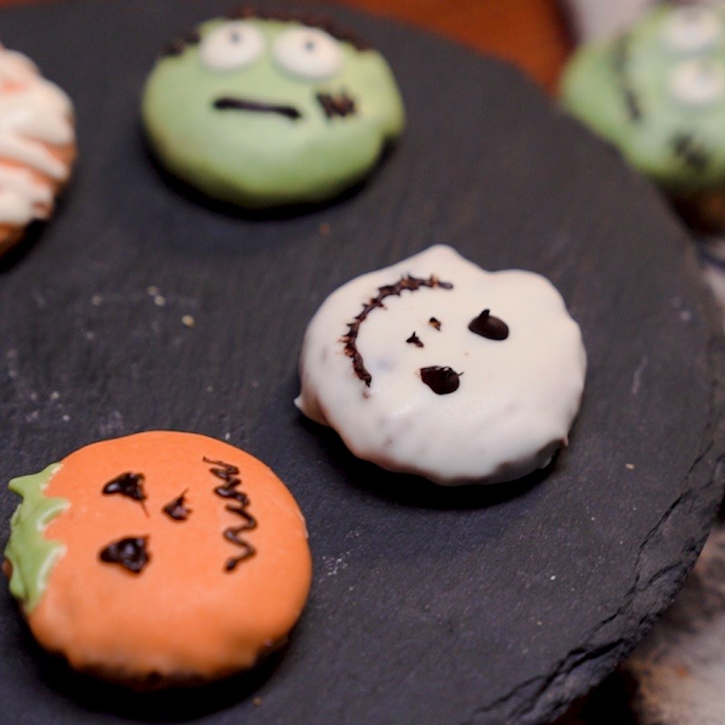 Bước 5 Thành phẩm Bánh quy chocolate chip Halloween