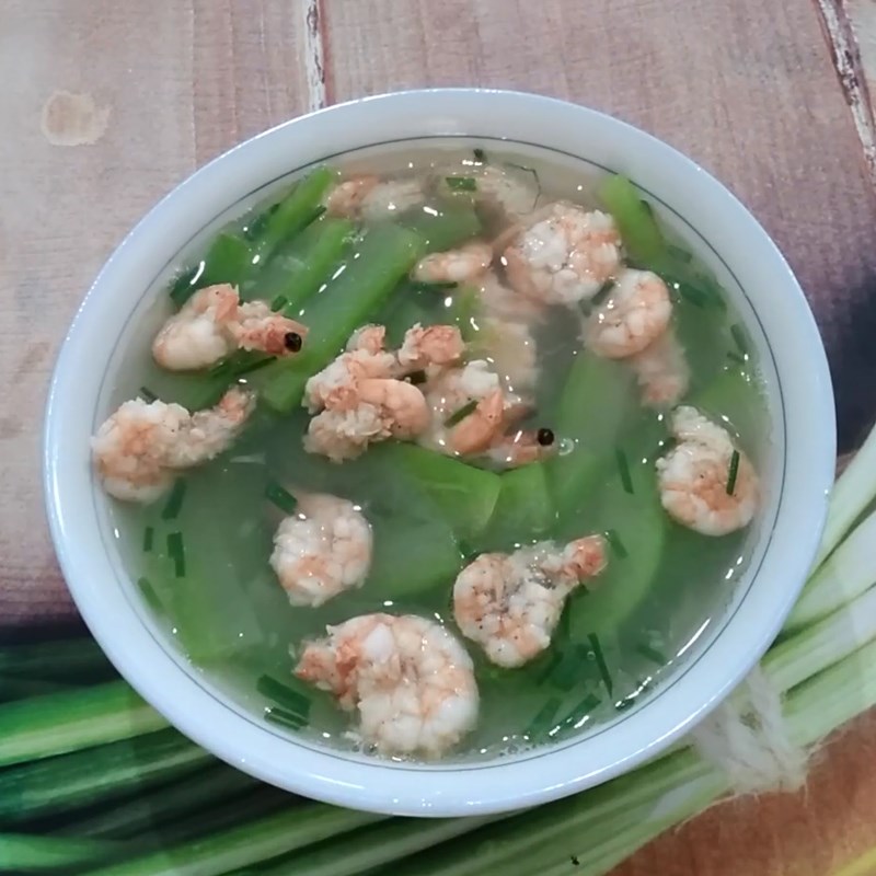 Bước 5 Thành phẩm Canh bí đao nấu tôm