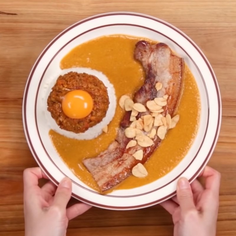 Bước 7 Thành phẩm Cơm cà ri thịt ba chỉ