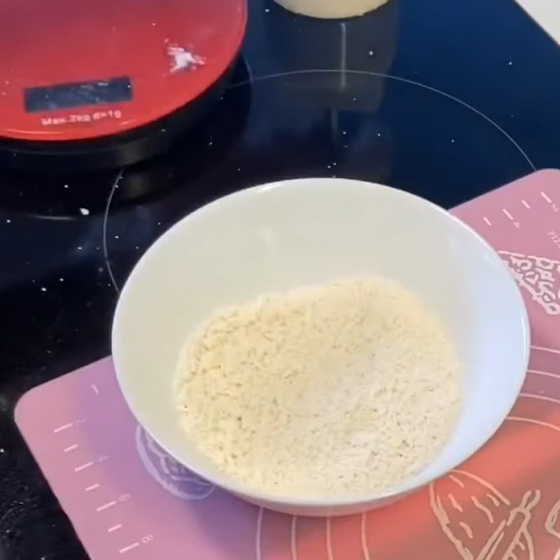 Bước 3 Trộn bột bánh in Bánh in nhân dừa