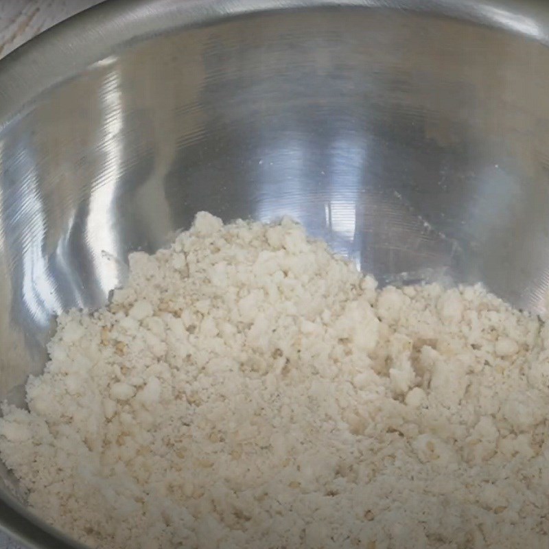 Bước 3 Trộn bột vỏ bánh Bánh bao chiên keto