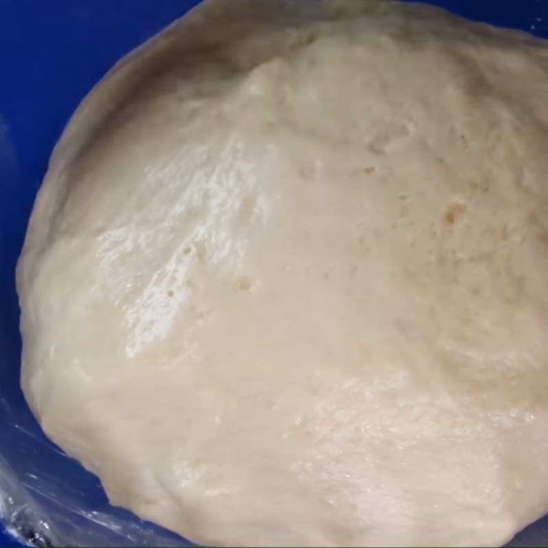 Bước 4 Ủ bột Bánh mì cuộn sữa dừa lá dứa