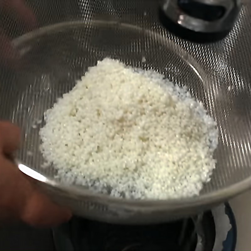 Bước 3 Vo gạo và nấu cháo Cháo bào ngư trứng