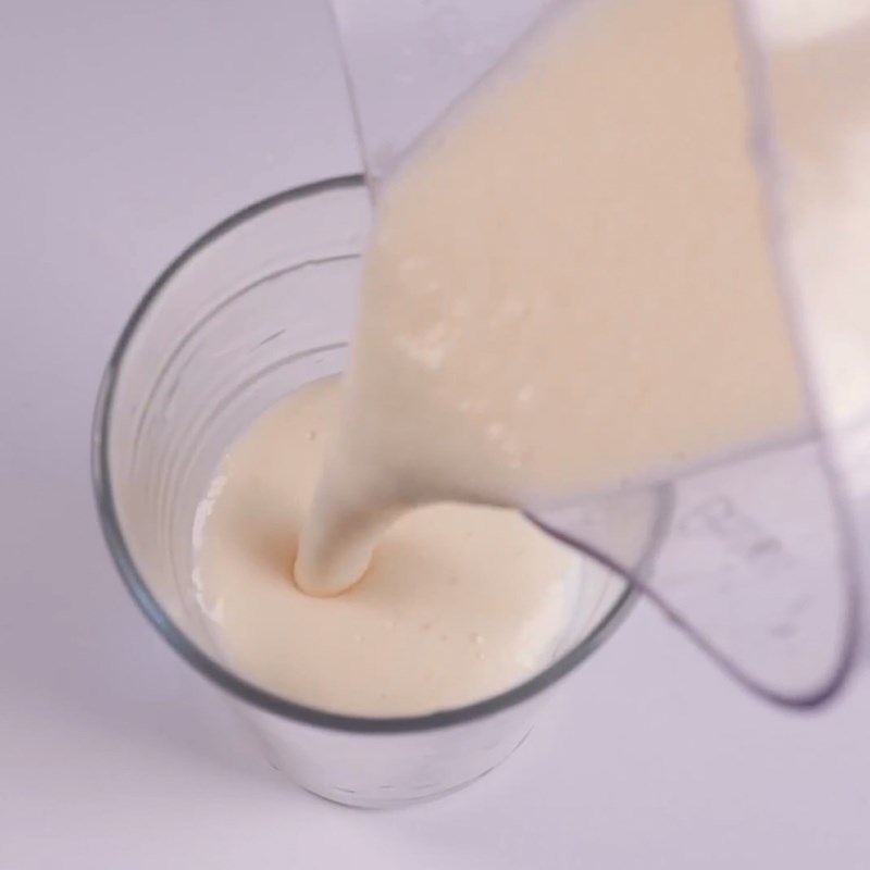 Bước 2 Xay sinh tố Sinh tố mãng cầu sữa