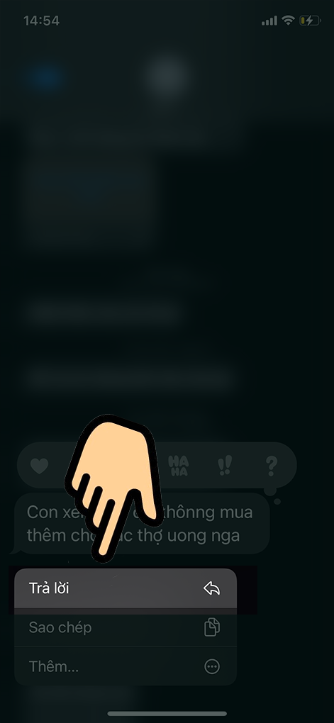 Hướng dẫn trả lời reply tin nhắn cụ thể, tag tên người khác trong chat nhóm