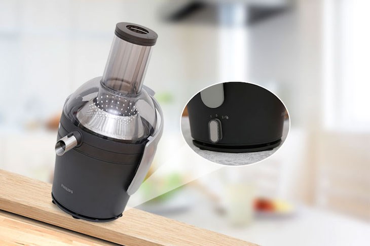 Choose to buy a juicer with anti-slip feet