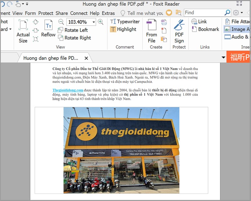 Cách Chèn Hình Ảnh Vào File Pdf Bằng Foxit Reader Dễ Dàng, Nhanh Chóng