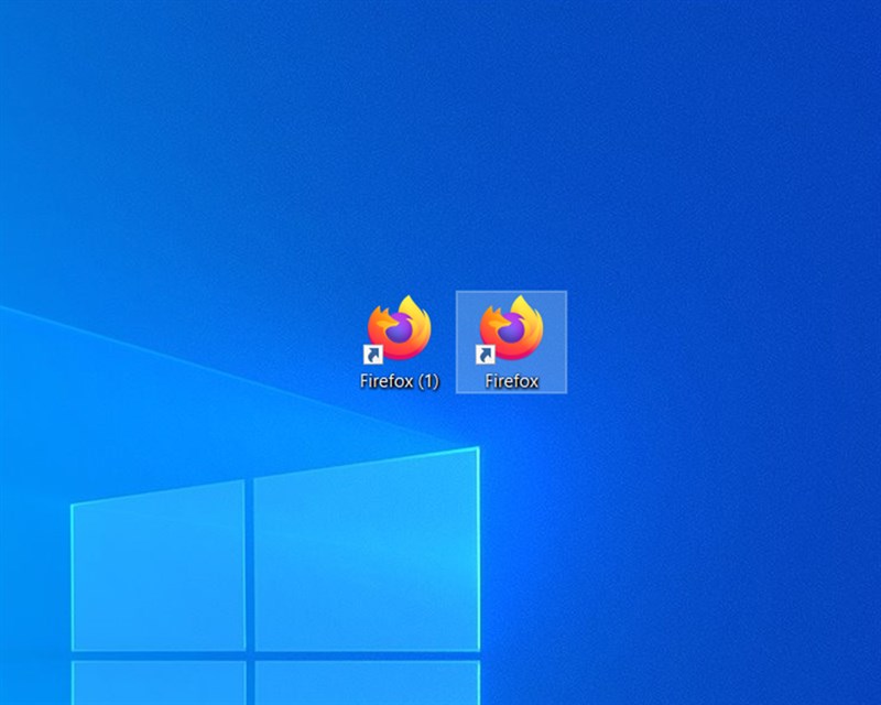 Tạo nhiều biểu tượng shortcut Firefox&nbsp;