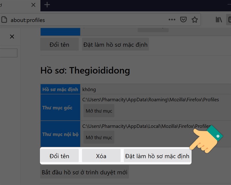 mac os user profiles for firefox