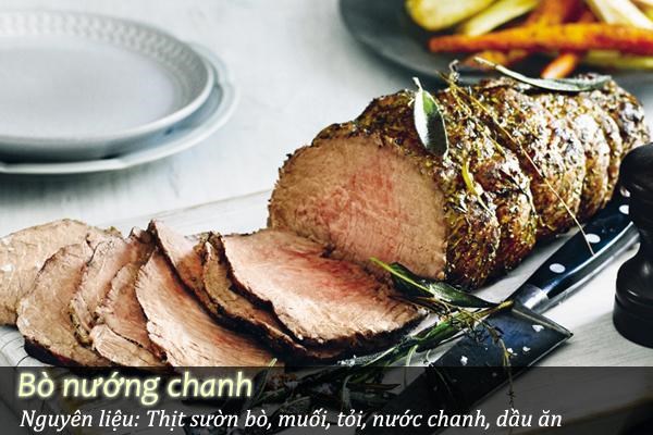 B&ograve; nướng chanh