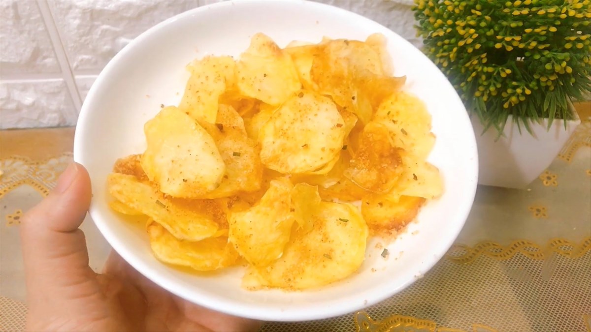 6 cách làm bim bim khoai tây giòn, thơm ngon, đơn giản tại nhà