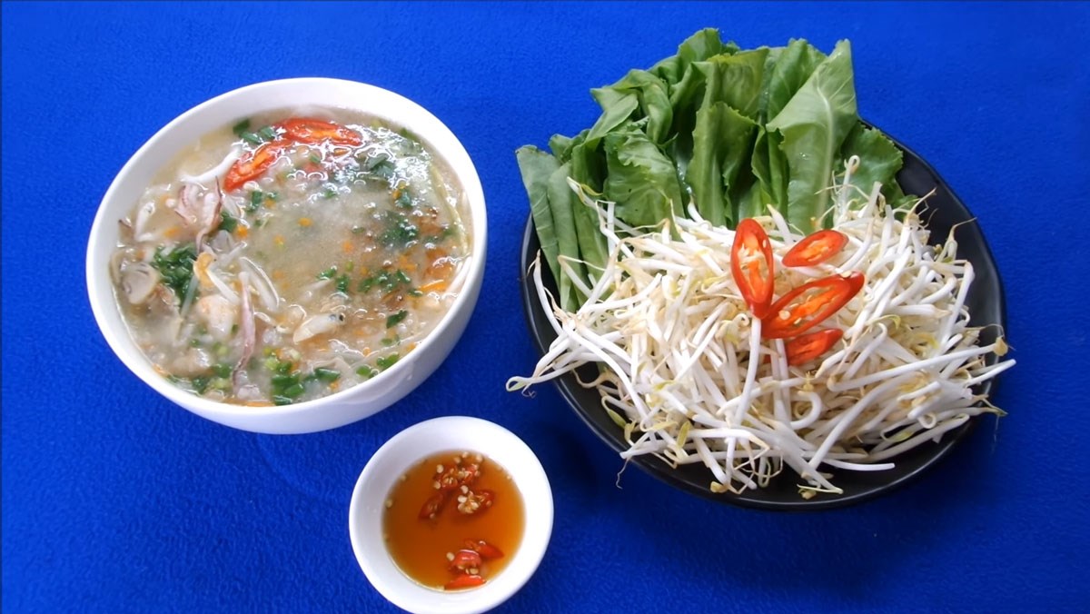 Cháo hải sản