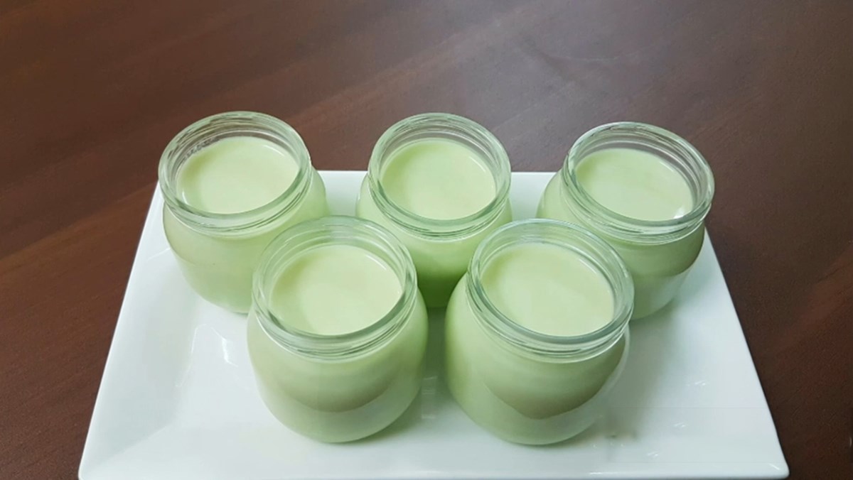 Sữa chua matcha