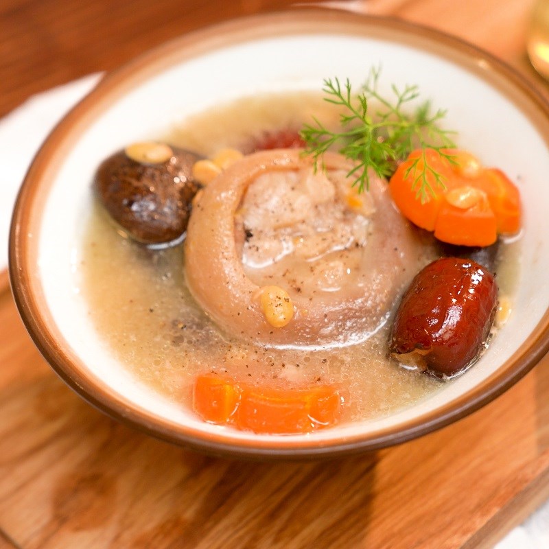 Bước 5 Thành phẩm Giò hầm đậu nành