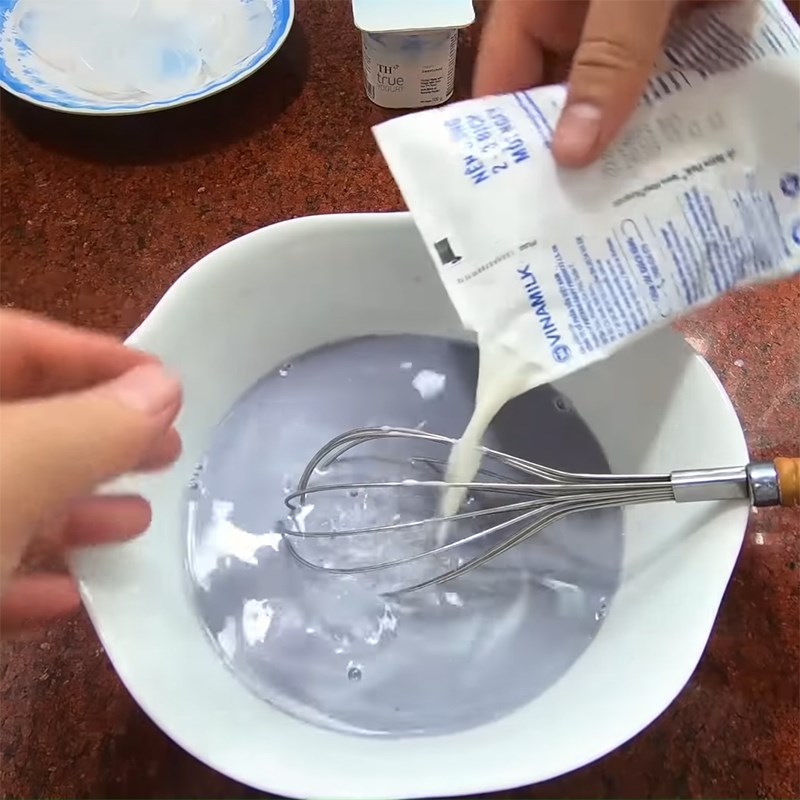 Bước 4 Làm sữa chua việt quất Sữa chua việt quất