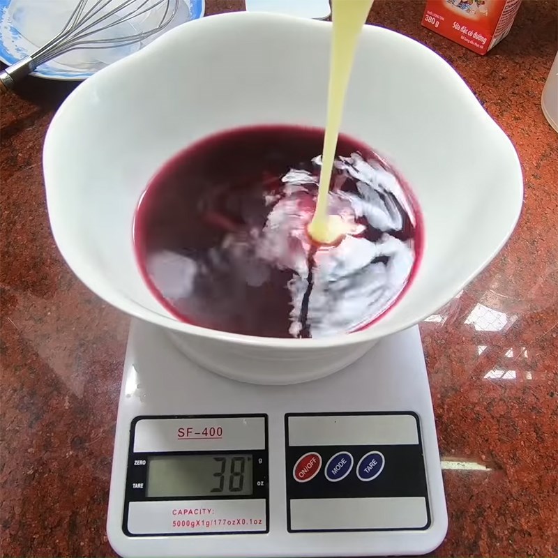 Bước 4 Làm sữa chua việt quất Sữa chua việt quất