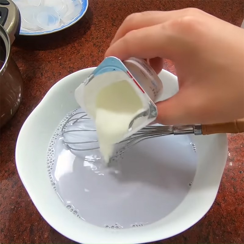 Bước 4 Làm sữa chua việt quất Sữa chua việt quất