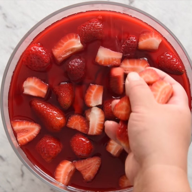 Bước 6 Đổ khuôn phân thạch jelly thứ 2 Trifle