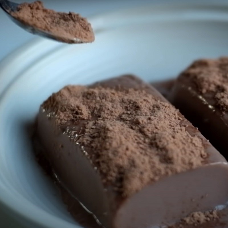 Bước 3 Hoàn thành Pudding Milo