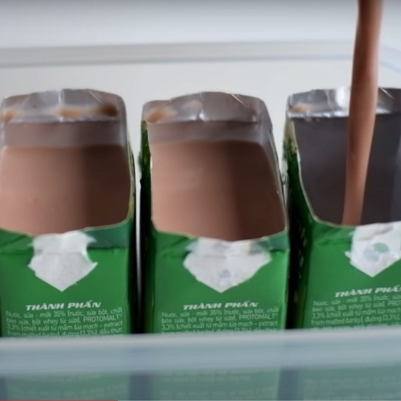 Bước 2 Làm pudding Pudding Milo