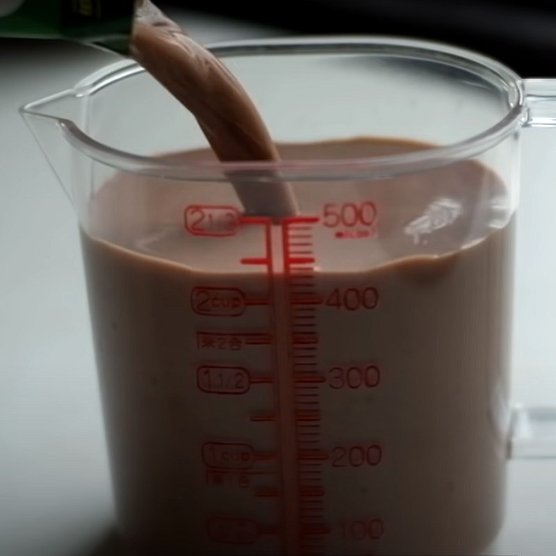 Bước 2 Làm pudding Pudding Milo