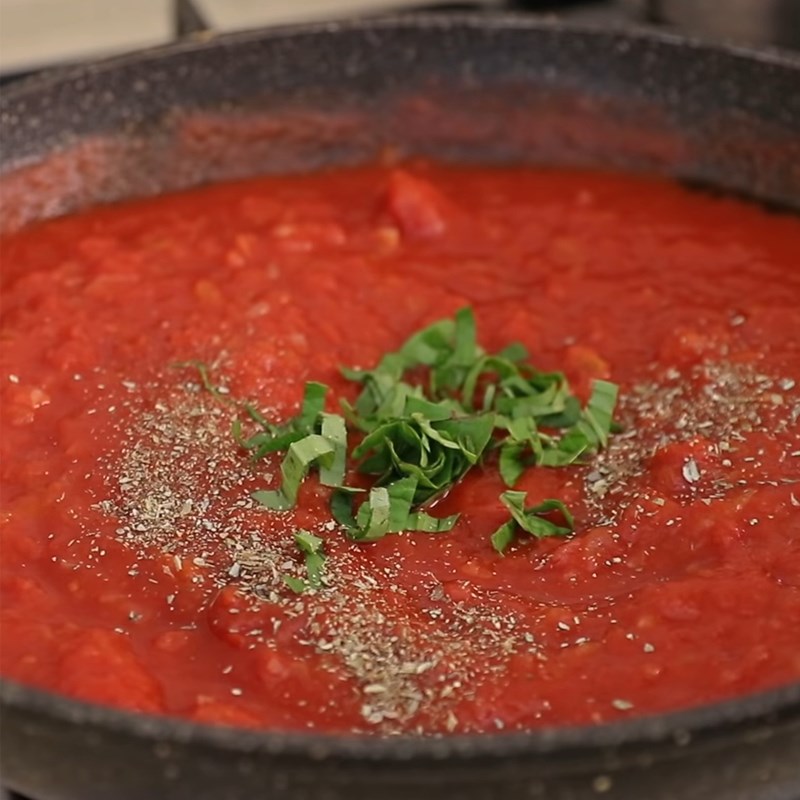 Bước 5 Làm sốt cà chua Gnocchi khoai tây sốt cà chua