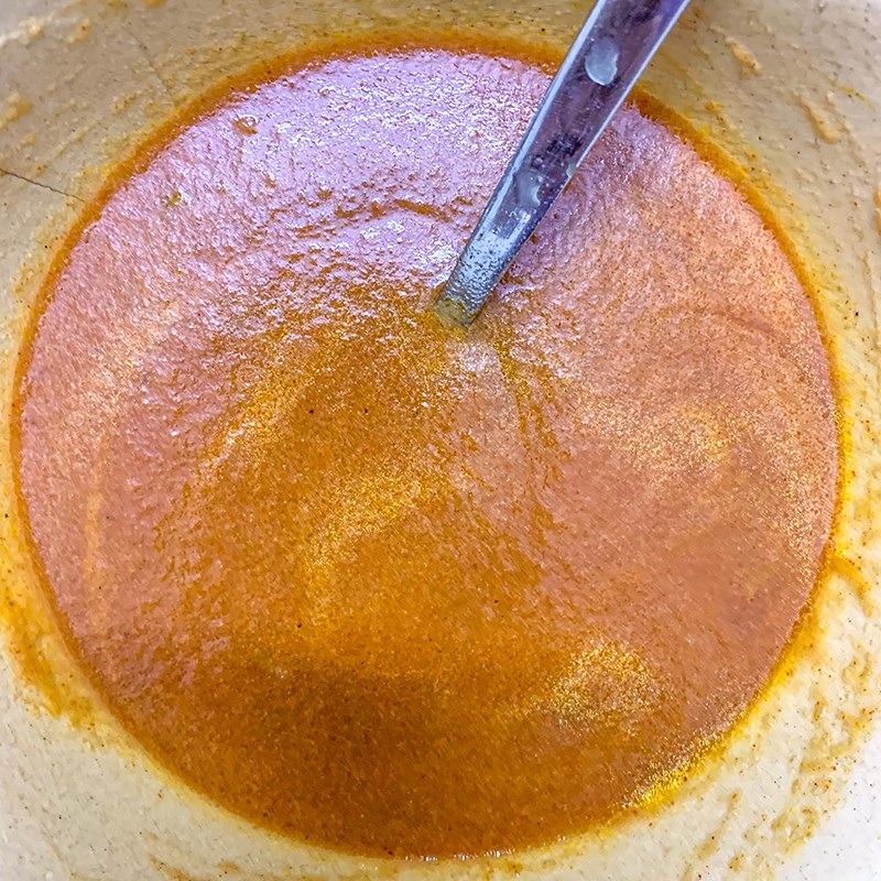 Bước 3 Làm sốt cam ướp sườn Sườn nướng cam