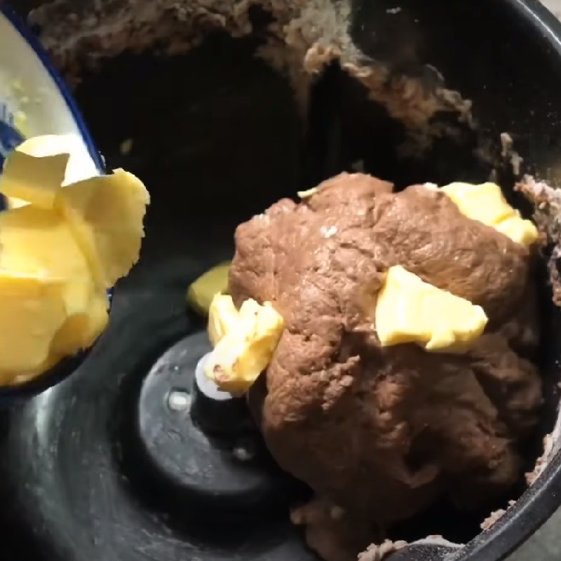 Bước 2 Nhào bột bánh Bánh mì hạt dẻ