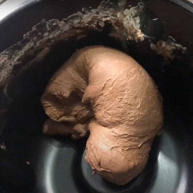 Bước 2 Nhào bột bánh Bánh mì hạt dẻ